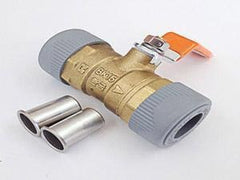 [458] Inline Ball Valve 15mm (Brass)